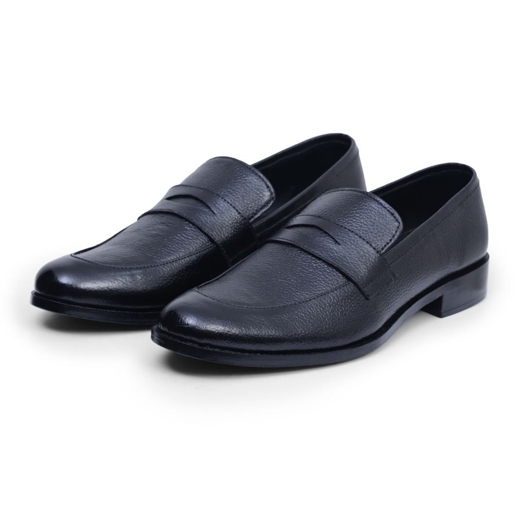 Black Oxford Leather Shoes | Formal Men’s Footwear – Artex